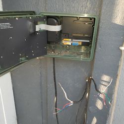 Irrigation Timer And Sprinklers 