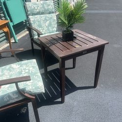 Patio 2 Chairs And Tables 