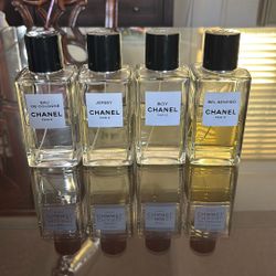 4 X Chanel Perfumes 