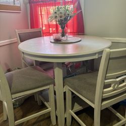 4 Chair Table Set 