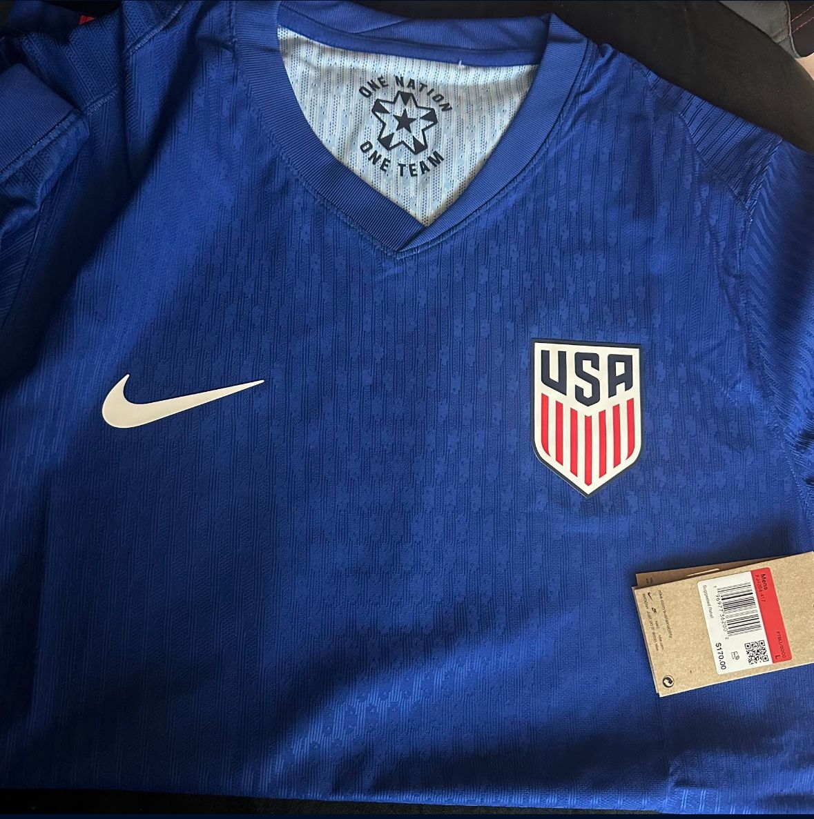 Nike USA 2024 Authentic Away Jersey
