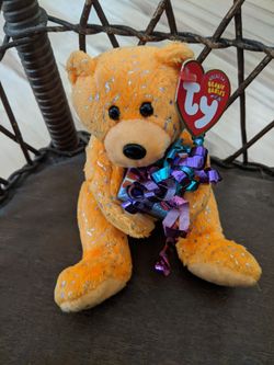 Happy Birthday Beanie Baby