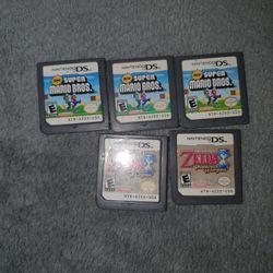 Nintendo Ds New Super Mario Bros. Legend Of Zelda Phantom Hourglass