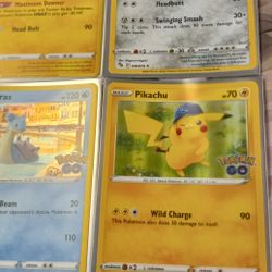 (5) Reverse Holo Pokemon Cards 