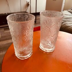 Ponderosa Pine Ice Tea Glasses x2