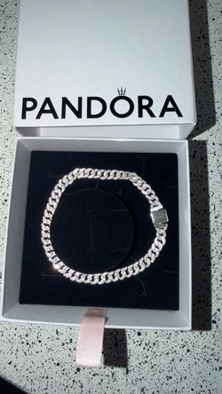 Pandora bracelet and necklace
