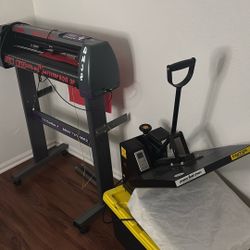 Vinyl Cutter And Heat Press