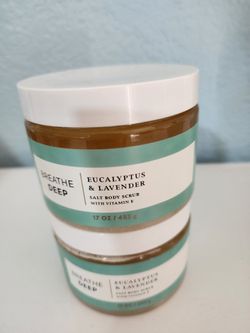 Breathe Deep Eucalyptus & Lavender Salt Body Scrub