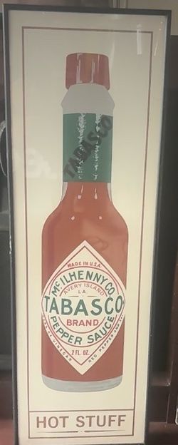 "Tabasco" Pop Art Framed Lithograph
