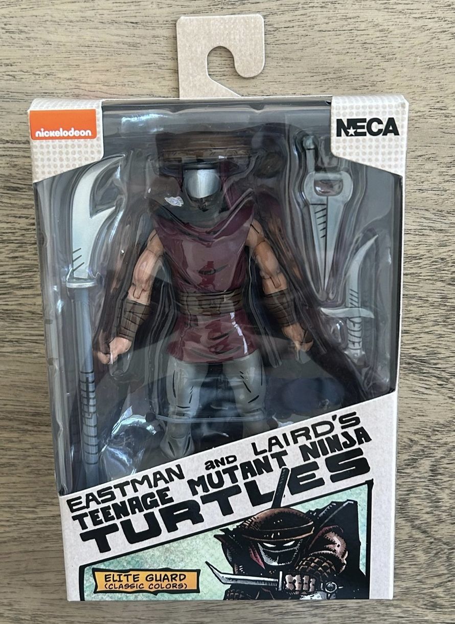 NECA TMNT Elite Guard Foot Enforcer Classic Colors