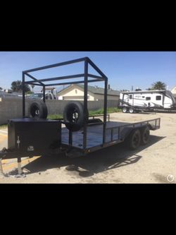 8.5x16 CAR HAULER BUGGY TRAILER