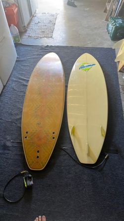 Surfboards 2 short boards - Hanson and FireWire t