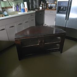 Free Free Corner TV Cabinet Fits Up To 65 In TV 