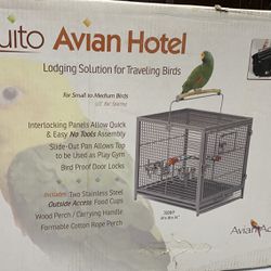 Poquito Bird Hotel /cage