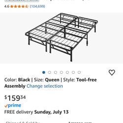 Queen Size Mattress Foundation And Mattress 