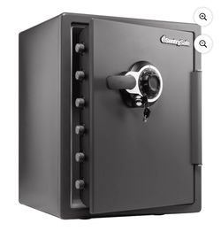 SentrySafe SFW205DPB Fire and Water-Resistant Safe with Dial Lock, 2.0 cu. ft.
