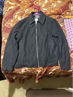 Mens Wool Jacket Size Large