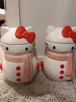 Hello kitty snowman
