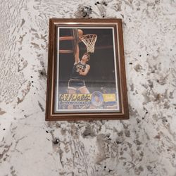 Bill Walton Autograph Pic.