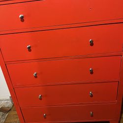 Red Dresser 