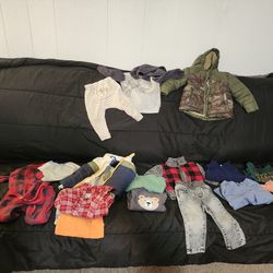 Boys 12 Months Clothes Some Never Worn 