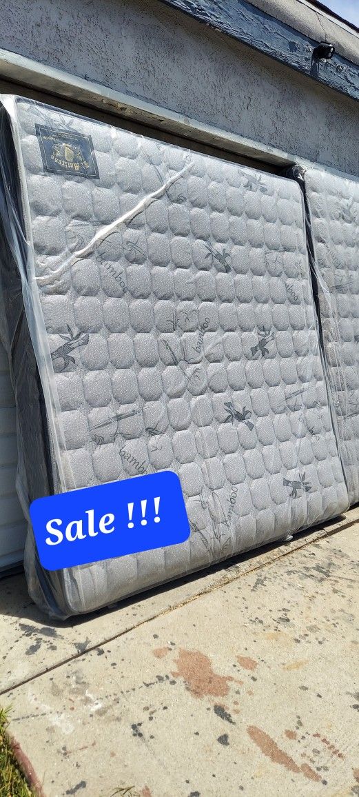 New Cal King California or Eastern King Mattress Only Orthopedic Brand New Mattresses Colchon