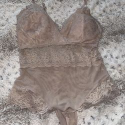 Lace NUDE Bodysuit 