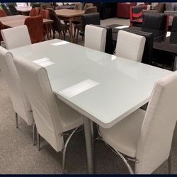 New In The Box 📦 Dining Table With 6 Chairs - Delivery Available 