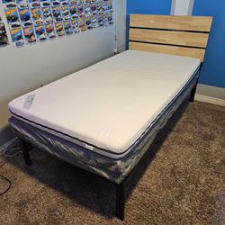 Twin Bed Frame With Mattress Mattresses 