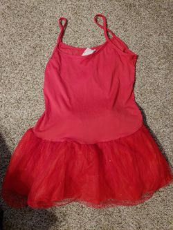Red tutu dress costume
