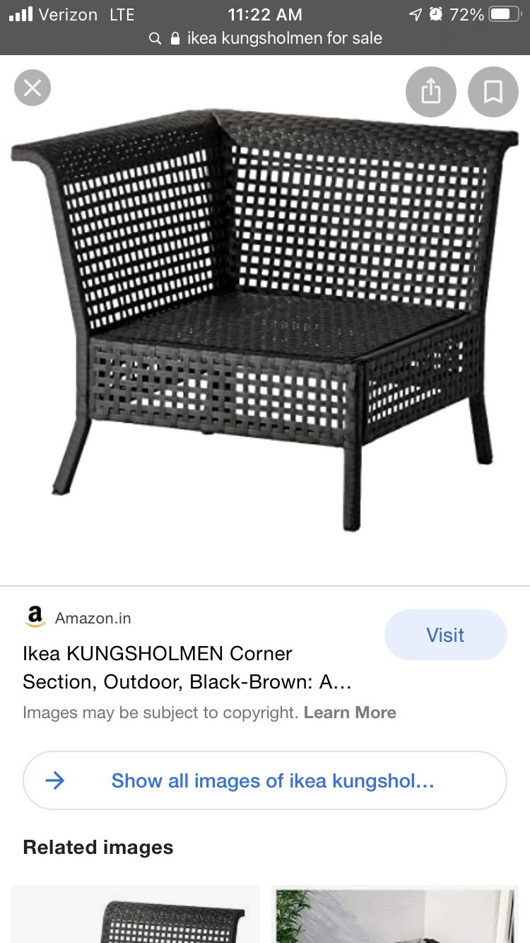 IKEA Outdoor Furniture New In Box - Kungsholmen