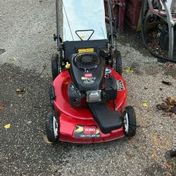 Toro Mower.