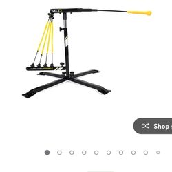 Portable Batting Practice/hitting Swing Trainer System