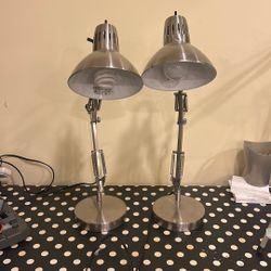 Two Desk Lamps