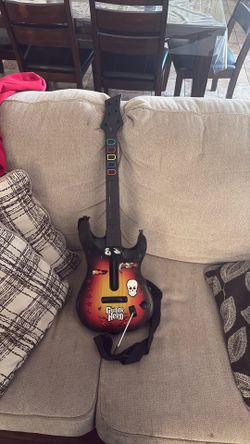 PS2 guitar for Guitar Hero