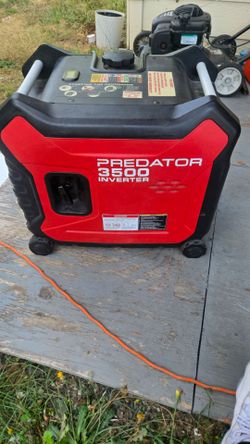 PREDATOR 3500 Watt SUPER QUIET Inverter Generator with CO SECURE Technology,