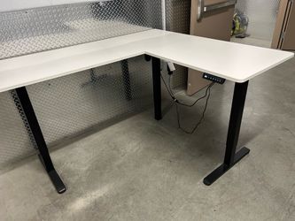 VIVO Electric 63" x 55" Corner Standing Desk
