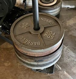 45 Pound 2" Olympic Weight Plates ($75 Per Pair)