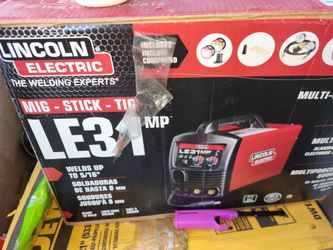 Lincoln Electric LE31MP Multi-Process Welder Kit K3461-1 BRAND NEW