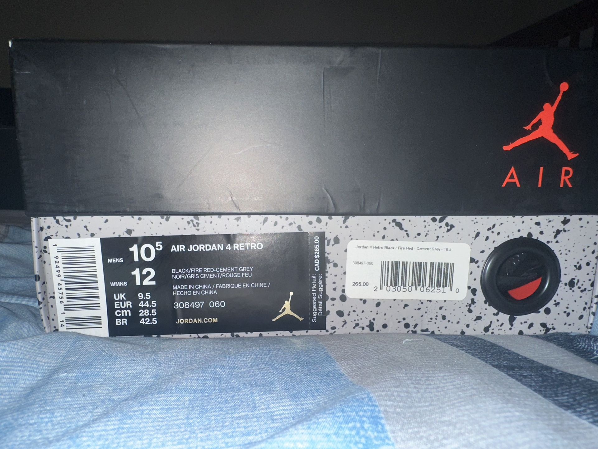 Jordan 4s Breds