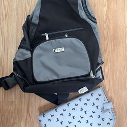 Baby innovations diaper backpack with changing pad