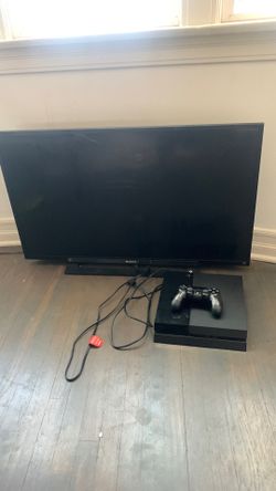 PS4 and tv