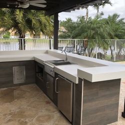Outdoor Bbq Countertops ( Outside Countertops )