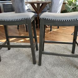 Counter Height Bar Stools Set of 2