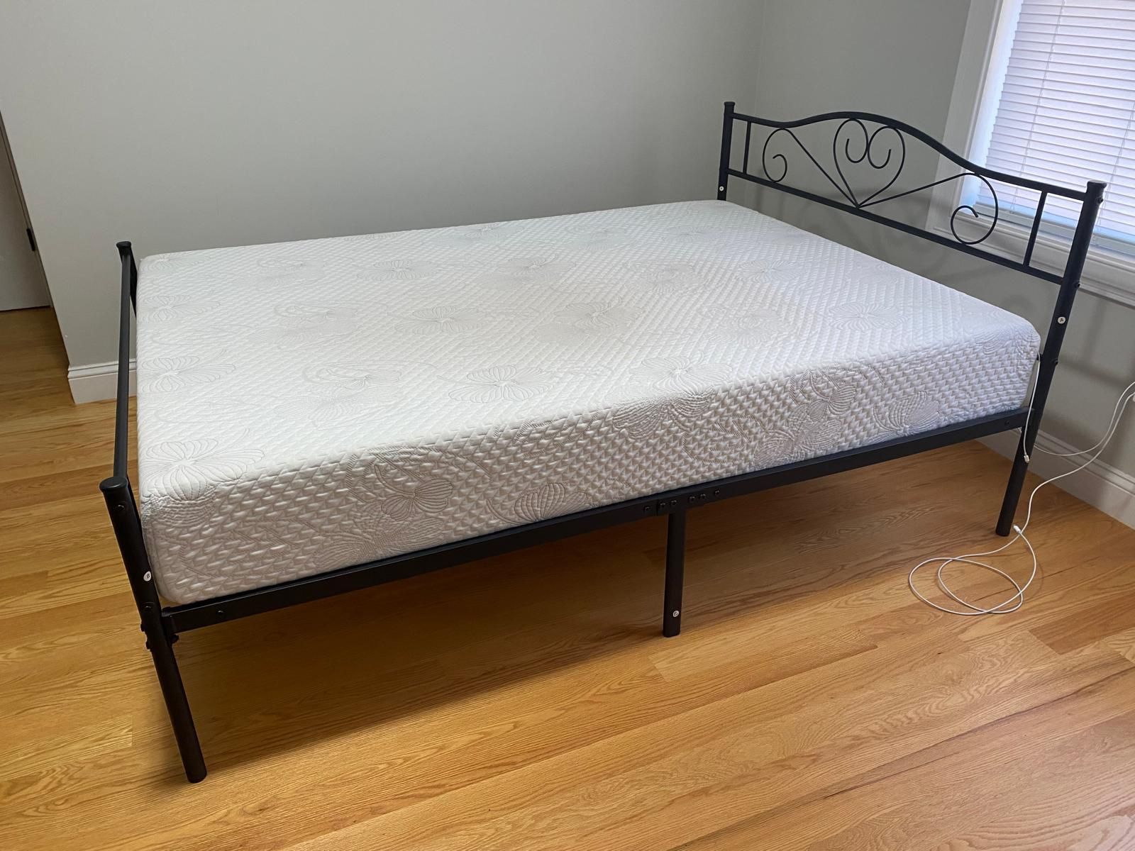 Full Size Mattress Plus Bed Frame