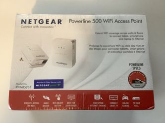 New Netgear Powerline 500 Point Point