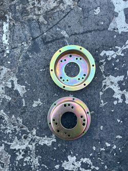 Mini bike split rim sprocket carrier and brake drum 2pcs available