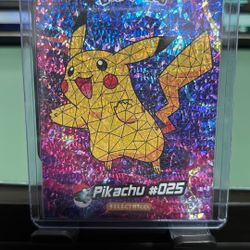 Pikachu Pokemon Crystal Card Collection (Non TCG)