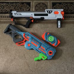 Two nerf blasters (sold together or separately)