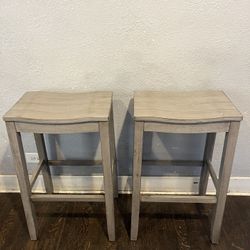 Bar Stools Chairs Set Of 2